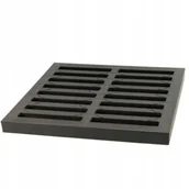 Inne akcesoria do nawadniania - Krata Do Studzienki 300*300 Pcv A15 Grafit - miniaturka - grafika 1