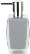 Dozowniki papieru i mydła dla firm - Spirella spirella 1018498 Freddo Grey dozownik mydła akcesoriów łazienkowych, polistyren, 15 x 7 x 7 cm 1018498 - miniaturka - grafika 1