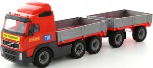 Wader QT Volvo z burtami i pzyczepą - Samochody i pojazdy dla dzieci - miniaturka - grafika 4