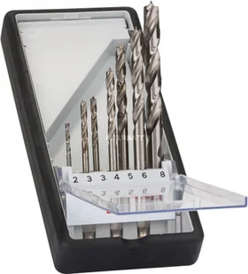 Bosch 7-częściowy zestaw wierteł spiralnych do drewna Robust Line, chwyt sześcio - Wiertła - miniaturka - grafika 5