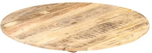 vidaXL Lumarko Blat stołu, lite drewno mango, okrągły, 15-16 mm, 80 cm 286003 - Meble modułowe i akcesoria - miniaturka - grafika 7
