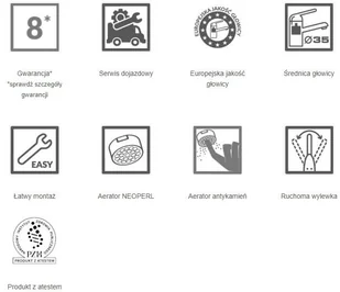 Laveo " Bateria zlewozmywakowa z wylewką ""U"" TIERRA BAJ_068D chrom" - Baterie kuchenne - miniaturka - grafika 2
