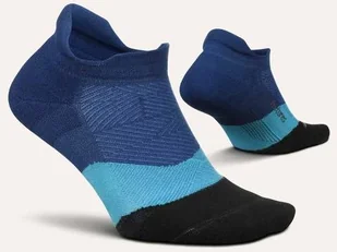 FEETURES FEETURES Skarpetki do biegania krótkie ELITE ULTRALIGHT NO SHOW TAB granatowe - Skarpetki sportowe męskie - miniaturka - grafika 2