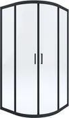 Kabiny prysznicowe - Deante Funkia Kabina półokrągła 80 cm, szkło transparentne KYP N52K - miniaturka - grafika 1