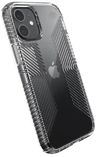 Speck Presidio Perfect-Clear with Grips - Etui iPhone 12 Mini z powłoką MICROBAN (Clear) 138481-5085 - Etui i futerały do telefonów - miniaturka - grafika 5
