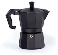 Zaparzacze i kawiarki - Excelsa Chicco dzbanek do espresso, wykonana z aluminium, czarny 47827 - miniaturka - grafika 1