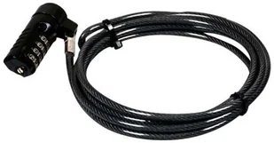 Port Desings Port Designs 901209 zapięcie kablowe w kolorze czarnym (kombinacja, czarna, niklowana, PCW, stal, cynk) 901209 - Zabezpieczenia do laptopów - miniaturka - grafika 2