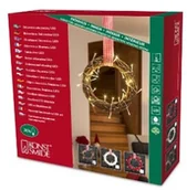 Pozostałe oświetlenie - Konstsmide 6217 100 LED drewniane Silhouette/z czerwonymi/białymi pasek z materiału/H/B: 32 cm/głęb.: 6/50 cm/30 ciepło białych diod/24 V wewnętrzny transformator 6218-100 - miniaturka - grafika 1