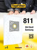 Worki do odkurzaczy - Top Filter 64811 worków do odkurzacza do Samsung Ebony Home Clean nie tkana 30 x 26 x 0,1 cm 64811 - miniaturka - grafika 1