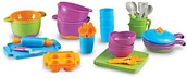 Zabawki AGD - Learning Resources New sprouts części zestaw kuchenny do grup, LER9262 - miniaturka - grafika 1