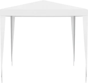vidaXL Namiot imprezowy, 2,5x2,5 m, biały - Pawilony ogrodowe - miniaturka - grafika 5