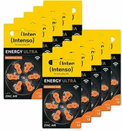 Baterie i akcesoria - Intenso 60 x Intenso Energy Ultra bateria do aparatów słuchowych PR48 pomarańczowa - typ 13, 10 x 6 blister, 7504426MP 7504426MP - miniaturka - grafika 1