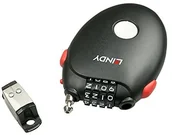 Zabezpieczenia do laptopów - LINDY Lindy 20913 uniwersalne-zapobiegająca kradzieży kabel do notebooków Czarny 20913 - miniaturka - grafika 1