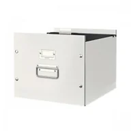 Artykuły biurowe - ESSELTE Pojemnik na teczki zawieszkowe LEITZ C&S biały ES351-10 - miniaturka - grafika 1