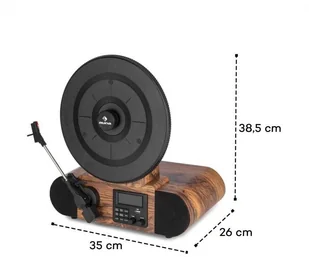 Auna Verticalo SE DAB - Gramofony - miniaturka - grafika 9