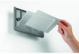 Durable Tabliczka informacyjna Click Sign Durable 149mm x 52,5mm granatowa 486007 - Dekoracje domu - miniaturka - grafika 7