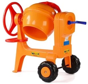 Wader Quality Toys WADER QT Betoniarka Dla Dzieci Pomrańczowa 38005 - Zabawki i gry sportowe - miniaturka - grafika 2