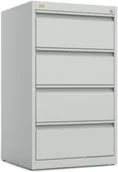 Szafy biurowe - Kart-Map KOP/4 szafa kartotekowa B5 4 szuflady 2-rzędowe KOP/4 - miniaturka - grafika 1