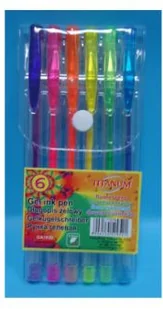 HASTA DLUGOPIS GEL 6KOL NEON GA1030 ETUI - Przybory szkolne - miniaturka - grafika 2