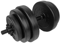 Hantle i ciężarki - Tunturi dumbbellset winylowe hantle krótkie 15 kg, czarna, One Size 14TUSCL354 - miniaturka - grafika 1