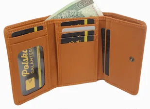 Marco (PL) Wygodny Portfel Damski (PL) 12 cm Klamra Skóra Naturalna PD-06 - Portfele - miniaturka - grafika 3