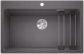 Zlewozmywaki - Blanco ETAGON 8 Silgranit PuraDur Szaro skay, (525188) - miniaturka - grafika 1