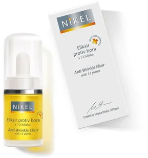 NiKEL Przeciwzmarszczkowy Eliksir z 12 roślin INTENSIVE CARE, 15ml NIK08004 [2080338] - Olejki do ciała i włosów - miniaturka - grafika 3