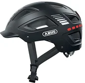Kaski rowerowe - Abus HYBAN 2.0 LED Signal Black L 61459 - miniaturka - grafika 1