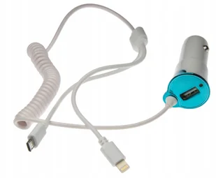 Ładowarka iPhone Lightning, microUSB + Usb 3.1A - Ładowarki samochodowe - miniaturka - grafika 3
