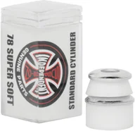 Akcesoria do skatingu - Independent gumki STANDART CYLINDER CUSHIONS SUPER SOFT White 78A - miniaturka - grafika 1