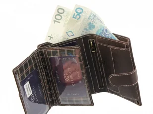 Cefirutti Portfel Męski Duży Pionowy Z Zapinką Skóra Naturalna HT 7680272-9 - Portfele - miniaturka - grafika 4