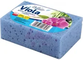 Rękawice i gąbki do kąpieli - Delko DELIKATO Viola gąbka do ciała - miniaturka - grafika 1