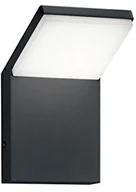 Lampy ścienne - Trio Leuchten Nowoczesny kinkiet zewnętrzny ciemnoszary zawiera LED - Mapi - miniaturka - grafika 1