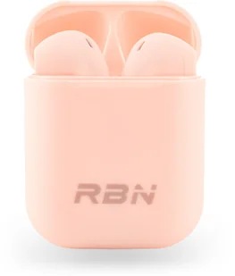 Rubicon Słuchawki bezprzewodowe douszne  RBN003 - różowy - Słuchawki - miniaturka - grafika 2