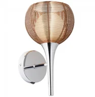 Lampy ścienne - Brilliant RELAX Lampa ścienna Chrom Brązowy 1-punktowy Nowoczesny Obszar wewnętrzny RELAX Czas dostawy od 2-3 tygodni 61111/53 - miniaturka - grafika 1