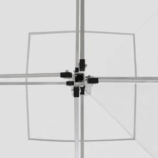 vidaXL Profesjonalny, składany namiot imprezowy, 3 x 3 m, aluminiowy 45485 - Pawilony ogrodowe vidaXL Profesjonalny, składany namiot imprezowy, 3 x 3 m, aluminiowy 45485 - Pawilony ogrodowe - miniaturka - grafika 2