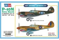 Modele do sklejania - Hobby Boss Curtiss P40M Kitty Hawk 85801 - miniaturka - grafika 1