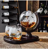 Pozostałe akcesoria barmańskie - Mikamax Mikamax Deluxe Globe Decanter Set 04976 - miniaturka - grafika 1
