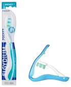 Nici dentystyczne - Pierre Fabre Elgydium Pocket szczoteczka do zębów kieszonkowa x1 sztuka - miniaturka - grafika 1