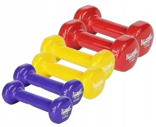 Allright Hantle winylowe 2x1 kg - Hantle i ciężarki - miniaturka - grafika 3