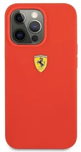 Ferrari FESSIHCP13XRE iPhone 13 Pro Max 6,7" czerwony/red hardcase Silicone hurtel-88424-0 - Etui i futerały do telefonów - miniaturka - grafika 3
