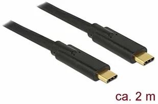 Delock Kabel USB USB 3.1 C &gt C 2.0m 85527 - Kable komputerowe i do monitorów - miniaturka - grafika 2