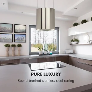 Klarstein Barett Inox (TK15-Barett-SS) - Okapy kuchenne - miniaturka - grafika 4