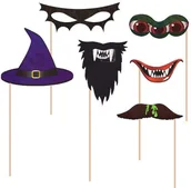 Halloween - Arpex Fotogadżet patyczki "Halloween DIY", 6 szt HA0308 - miniaturka - grafika 1