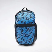 Plecaki - Reebok Wor Active Gr Bp plecak dzienny wielokolorowa czarny/niebieski (horblu) Rozmiar uniwersalny GG6760 - miniaturka - grafika 1