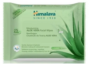 Himalaya Chusteczki Oczyszczające Aloe Vera 25 szt - Chusteczki do demakijażu - miniaturka - grafika 3