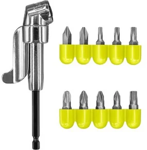 RYOBI Adapter kątowy + bity RYOBI RAKRAD11 5132004834 - Pozostałe wyposażenie warsztatu - miniaturka - grafika 2