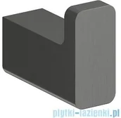 Wieszaki łazienkowe - Omnires Nelson haczyk pojedynczy grafit NL80110GR - miniaturka - grafika 1