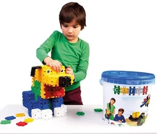 Clics Toys Klocki 10w1. Wiaderko - Klocki - miniaturka - grafika 8