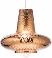 Lampy sufitowe - AILati Lampa wisząca Giulietta 130 cm, brąz metalik - miniaturka - grafika 1